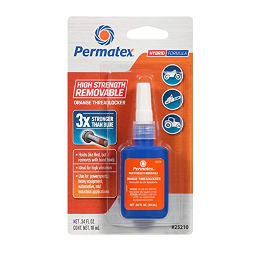 Picture of 25210 - HIGH STRENGTH REMOVABLE THREADLOCKER ORANGE