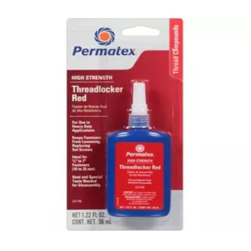Picture of 27140 - HIGH STRENGTH THREADLOCKER RED