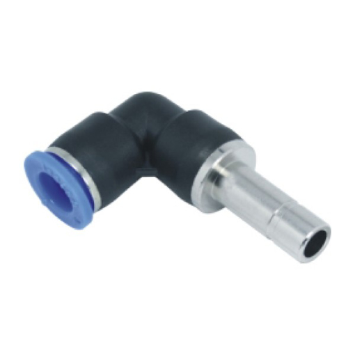 Picture of IPLJ08 - Elbow Insert Stem Push In Fitting - Tube To Stem - Technopolymer - 8 mm Tube 8 mm Stem