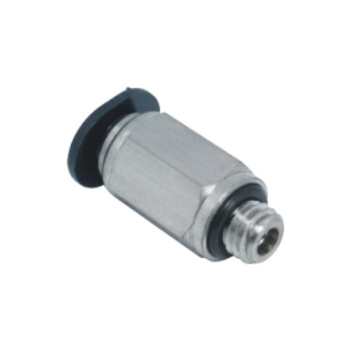 Picture of IPC04-M5C - Male Stud Push In Fitting - Tube To Male Thread - Technopolymer - 4 mm Tube To M5Compact