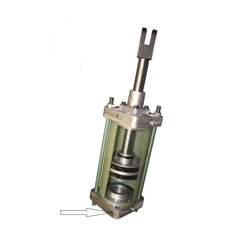 Picture of SETP10REC - Imperial Mine Cylinder Front Cover, Rear Cover, Piston & Gla