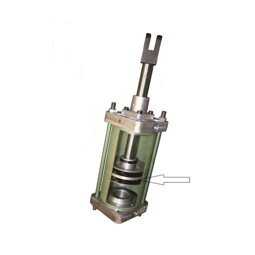 Picture of SETP04PIS - Imperial Mine Cylinder Front Cover, Rear Cover, Piston & Gla