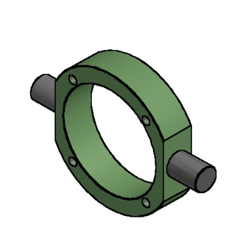 Picture of SETP08CTR - Imperial Mine Cylinder Centre Trunnion Mounting (H-Mount) 8