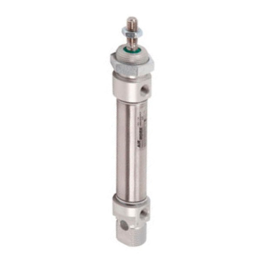 Picture of 1280.25.0040.A.M - Micro Cylinder, Chrimped , Double Acting, Magnetic, Adjustab