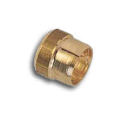 Picture of 2111000 - Olive Compression Fitting - Tube - Brass - 10 mm  