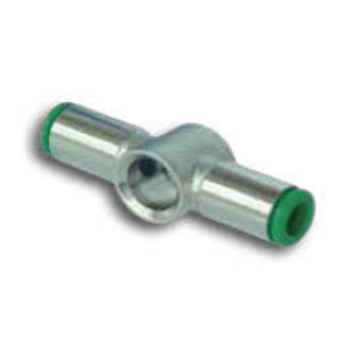Picture of 1404M5 - Double Banjo Push In Fitting - Body Only - Technopolymer - 4 mm Tube To  M5