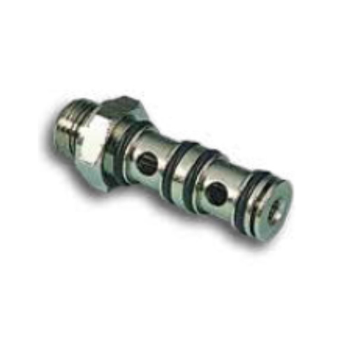 Picture of 33A18 - Male Stud Paralell Push In Fitting - Tube To Male Thread - Technopolymer - 4 mm Tube To 1/8"
