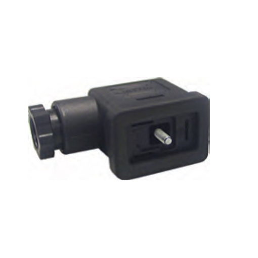 Picture of 305.11.01L - Electrical Plug Connector Rectangle With Led 24Vac/Dc