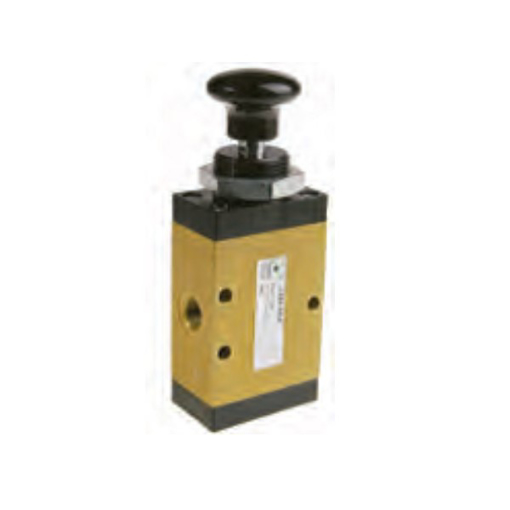 Picture of 224.52.8 - Mechanical Valve 1/4 Inch 5/2 Push Button 2 Positions