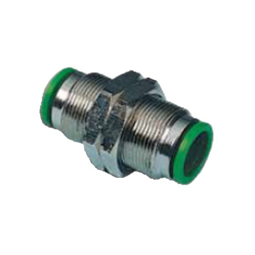 Picture of 101400 - Bulkhead - Tube To Tube - Technopolymer - 14 mm To