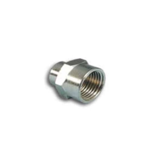 Picture of 1061838 - Reducing Sleeve - Female Thread To Female Thread - Nickel Plated Brass - 1/8" Female 3/8" Female