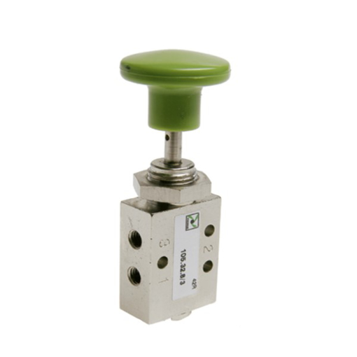 Picture of 105.32.8/2 - Mech. Valve - M5 3/2 Way N/C P