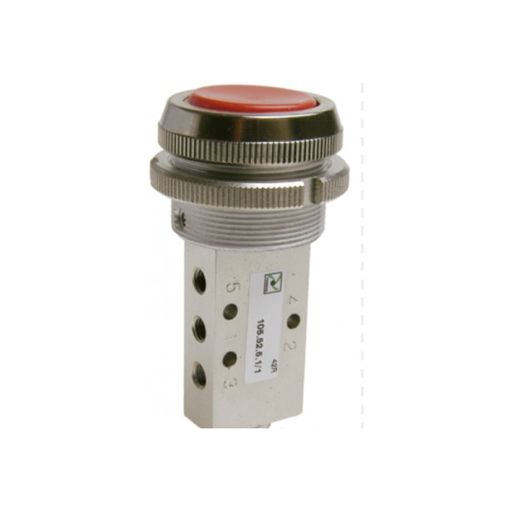 Picture of 105.52.6.1/2 - Mech. Valve - M5 5/2 Way Push