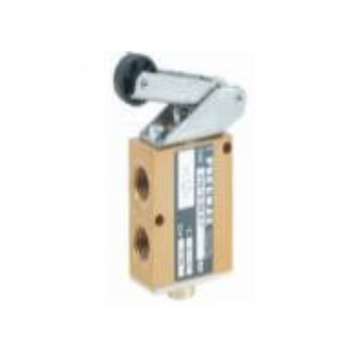 Picture of 214/2.32.2.1/1 - Mechanical Valve 1/4 Inch 3/2 N/C Lever Roller Spring