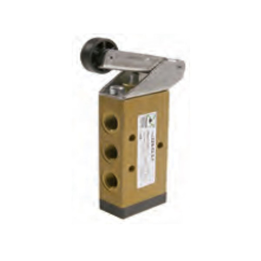 Picture of 228.52.2.1/1 - Mechanical Valve 1/8 Inch 5/2 Lever Roller Ball Bearing Spr
