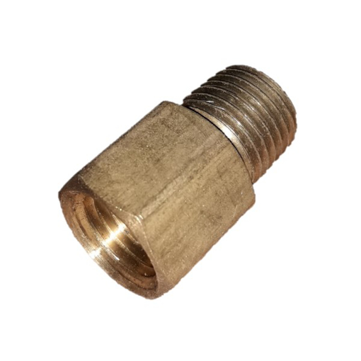 Picture of 120-4A - MALE FEMALE ADAPTOR - BRASS 1/