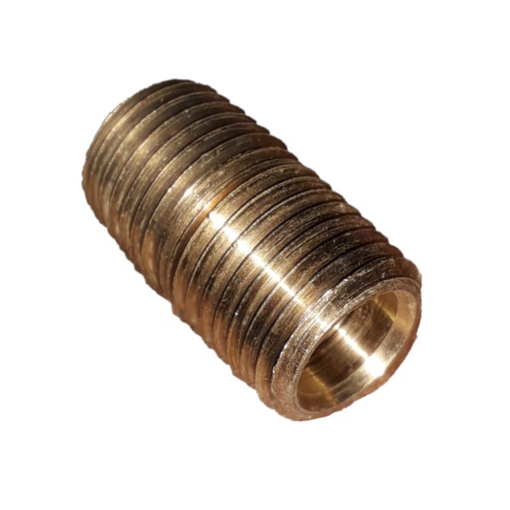 Picture of 121-4 - PIPE NIPPLE - BRASS CLOSE 1/4"