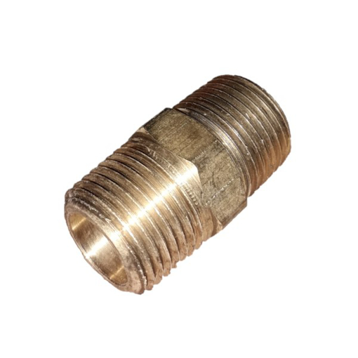 Picture of 122-8-22 - HEXAGON NIPPLE - BRASS M22 TO