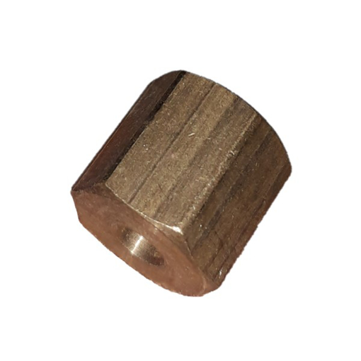 Picture of 61-8 - NUT SHORT - BRASS 1/2" SHORT