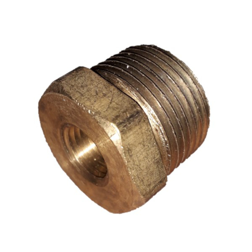 Picture of 110-4 - REDUCING BUSH - BRASS 1/8" F X 1/4" M