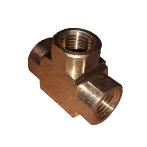 Picture of 112-4 - FEMALE TEE - BRASS 1/4 X 1/4 X 1/4