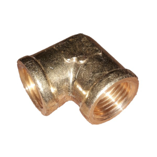Picture of 114-4 - FEMALE ELBOW - BRASS 1/4"