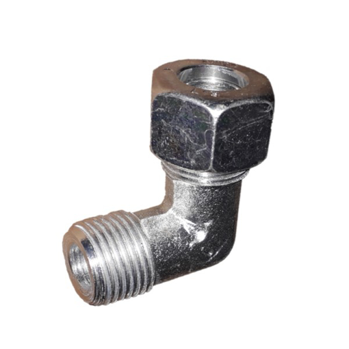 Picture of E1215 - MALE ELBOW STEEL - 15MM OD X 1/2"