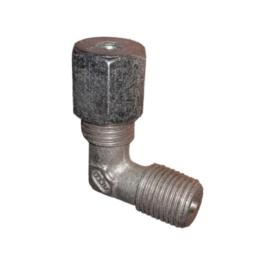 Picture of E186 - MALE ELBOW - STEEL 6MM OD X 1/8"