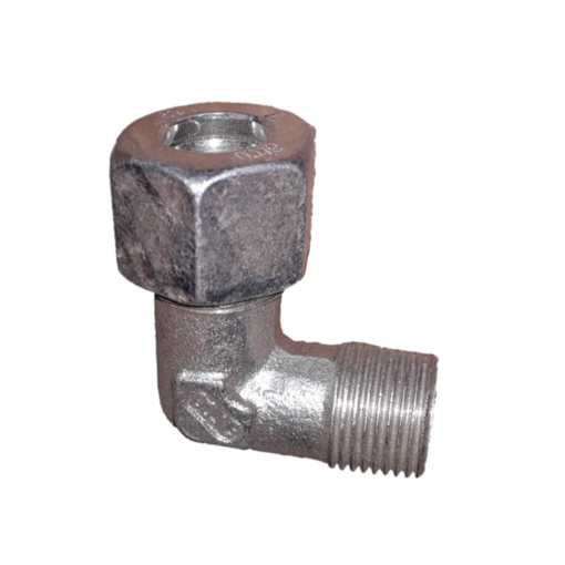 Picture of E3812 - MALE ELBOW STEEL - 12MM OD X 3/8"