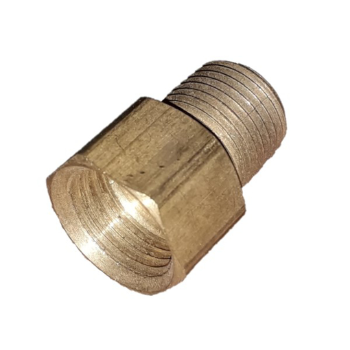 Picture of F12-4 - MALE CONNECTOR - BRASS 1/4" X 1/8"