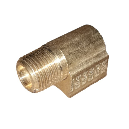 Picture of F22-4 - MALE ELBOW - BRASS 1/4" X 1/8"