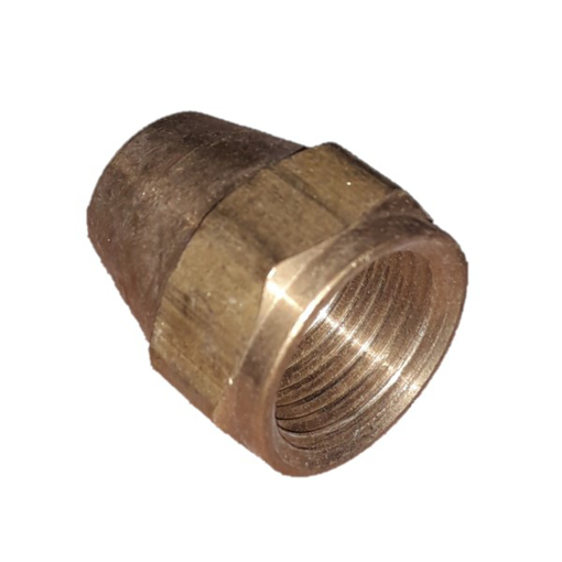 Picture of F41-8 - FLAIR NUT - BRASS 1/2"