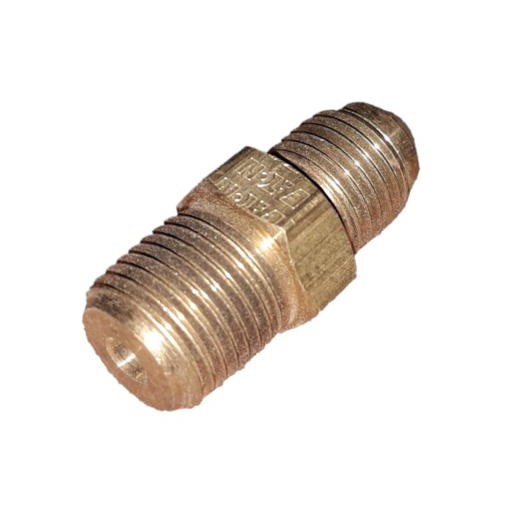 Picture of F48-3 - MALE CONNECTOR - BRASS 1/8 BSP X 3/16"