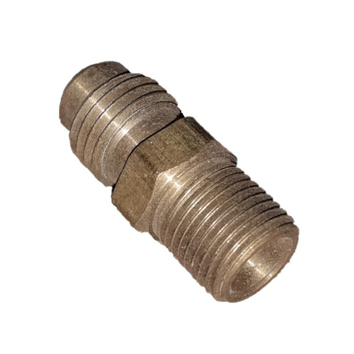 Picture of F48-4 - MALE CONNECTOR - BRASS 1/4" X 1/8"