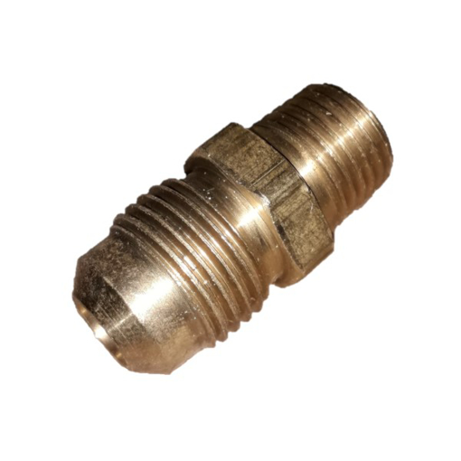 Picture of F48-6 - MALE CONNECTOR - BRASS 3/8" X 1/4"