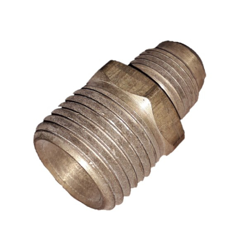 Picture of F48-6C - MALE CONNECTOR - BRASS 3/8" X 1/2"