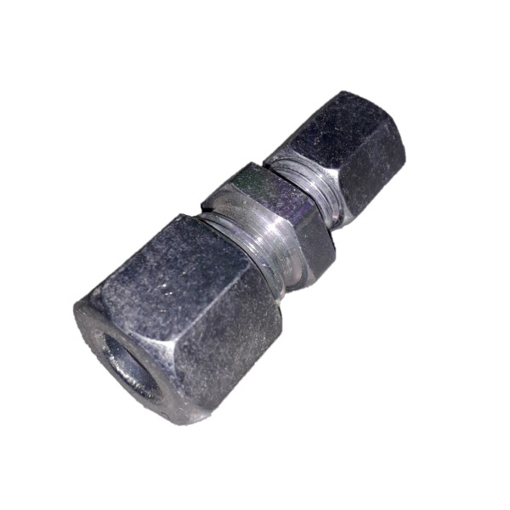 Picture of LC610 - LINE CONNECTOR - STEEL 6MM OD X 10MM OD