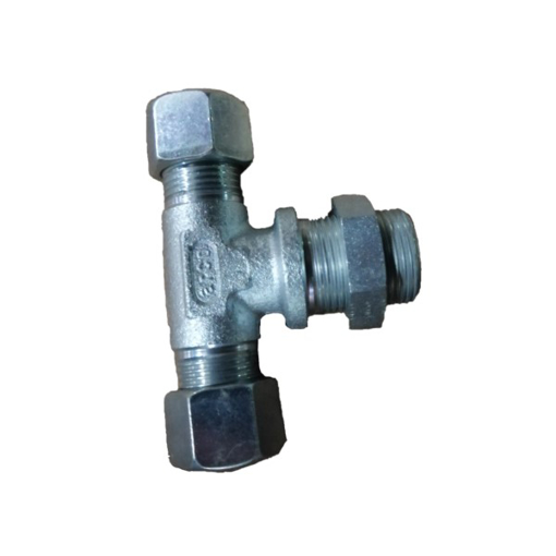 Picture of TE12M22 - BRANCH TEE - STEEL 12MM OD X M22