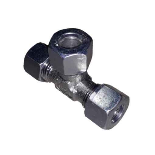 Picture of TM10610 - UNION TEE - STEEL 10MM OD X 6MM OD
