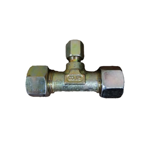 Picture of TM12612 - UNION TEE - STEEL 12MM OD X 6MM OD
