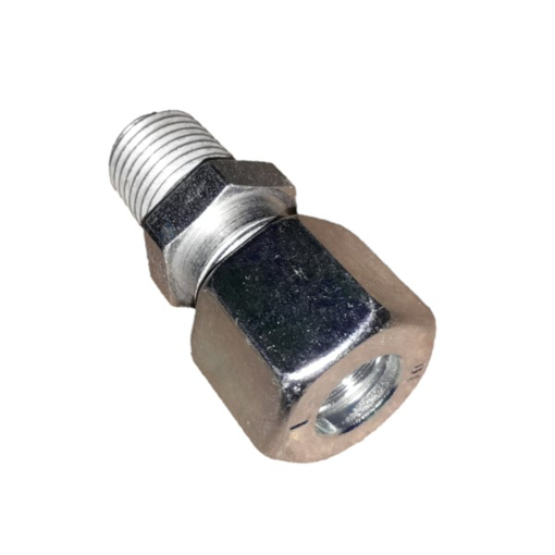 Picture of U1410 - MALE CONNECTOR - STEEL 10MM OD X 1/4" STEEL 10MM O