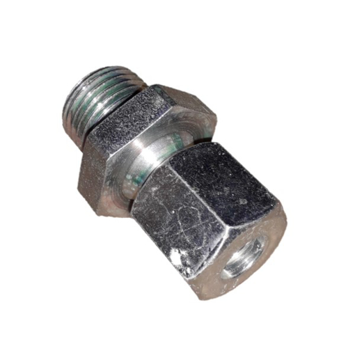 Picture of UM168 - MALE CONNECTOR - METRIC STEEL 8MM OD X M16