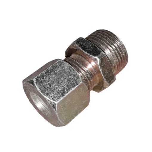 Picture of UM2212 - MALE CONNECTOR - METRIC STEEL