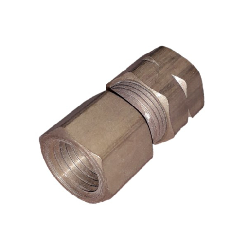 Picture of 66-2 - FEMALE CONNECTOR - BRASS 1/8" X 1/8"
