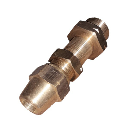 Picture of 78AB-12M8F - FEMALE BULKHEAD - BRASS 1/2 X 12MM