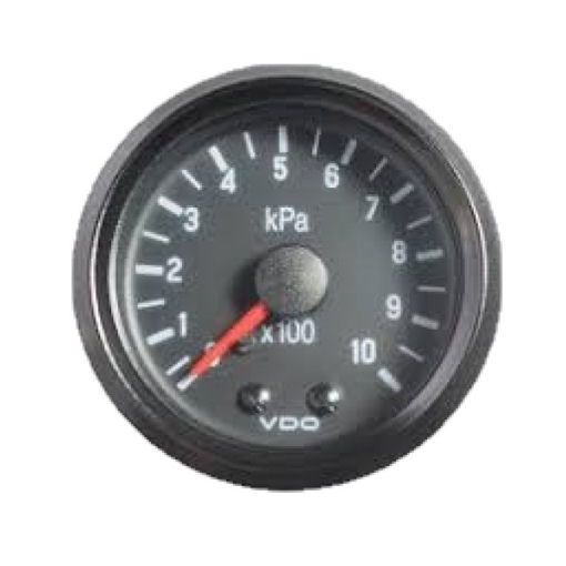 Picture of 150-035-020G - Pressure Gauge Mechanical Cockpit International 52mm 1000 Kpa Black