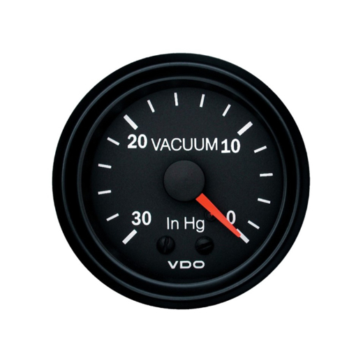 Picture of 150-077-005 - Vacuum Gauge Manifold Cockpit International 52mm -30 To 0 In/Hg Black