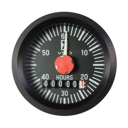 Picture of 331-810-012-007G - Hourmeter Cockpit International 52mm 24V Including Minute Hand