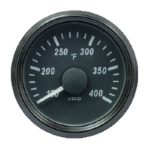 Picture of A2C3833530030 - Temperature Gauge Cylinder Head Singleviu 52mm 12/24V 150 - 400F Black