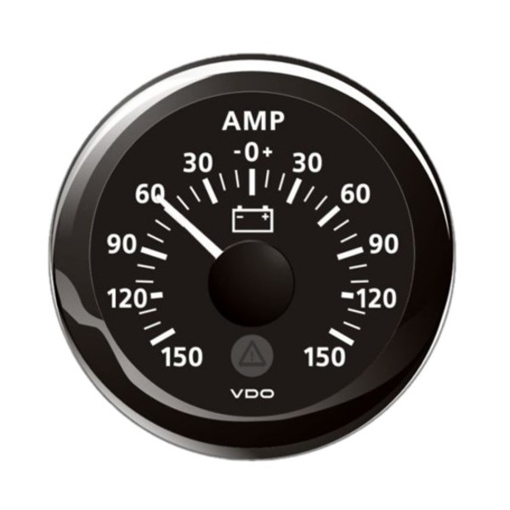 Picture of A2C59512329 - Ammeter Viewline 52mm 12/24V 150A